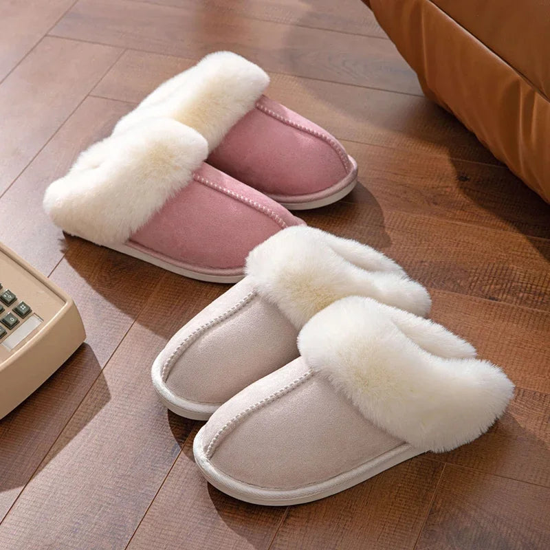 Happy™ IndoorSlippers: Stijlvolle Gezellige Dames Binnen Slippers