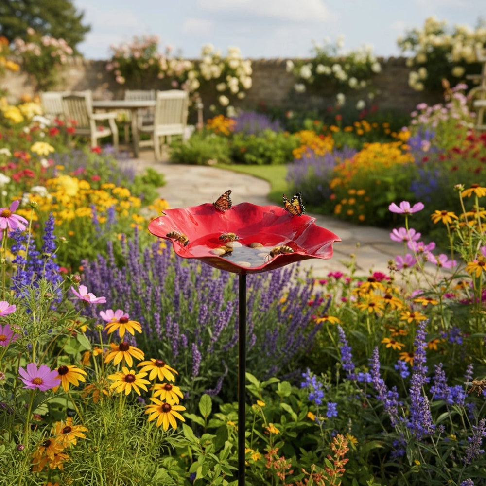 FlowerStake - Tuin Waterstation Bloem Bowl-Stake