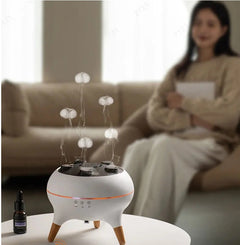 Globetrek° JellyfishHumidifier: Jellyfish Mist Luchtbevochtiger Aromatherapie Diffuser
