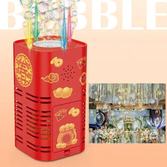 Kletshuts™ BubbleFireworks: Sprankelende Magische Vuurwerk Bellenmachine