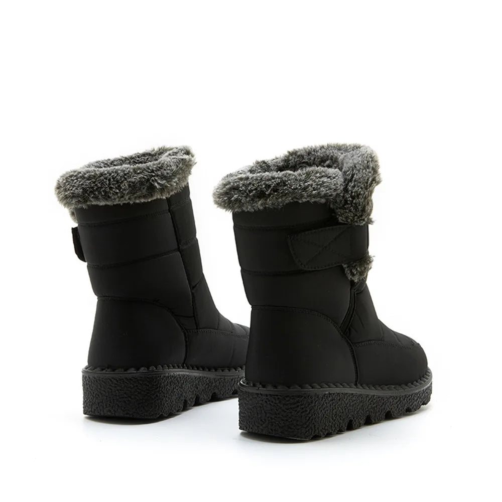 Icone™ PlatformBoots: Dames Warme Comfortabele Platform Laarzen