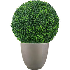 BallPlant 1+1 GRATIS: Kunstmatige Topiary Onderhoudsvrije Bol Plant Tuin Decoratie