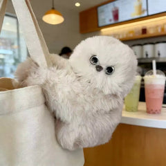 Kletshuts™ OwlToy - Interactief Beweeghoofd Pluche Verlegen Uil Speelgoed