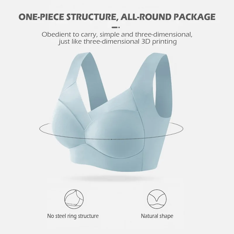 Icone™ CurveBra 1+1 GRATIS - Ademend Pasvorm Draadloos Push-up BH