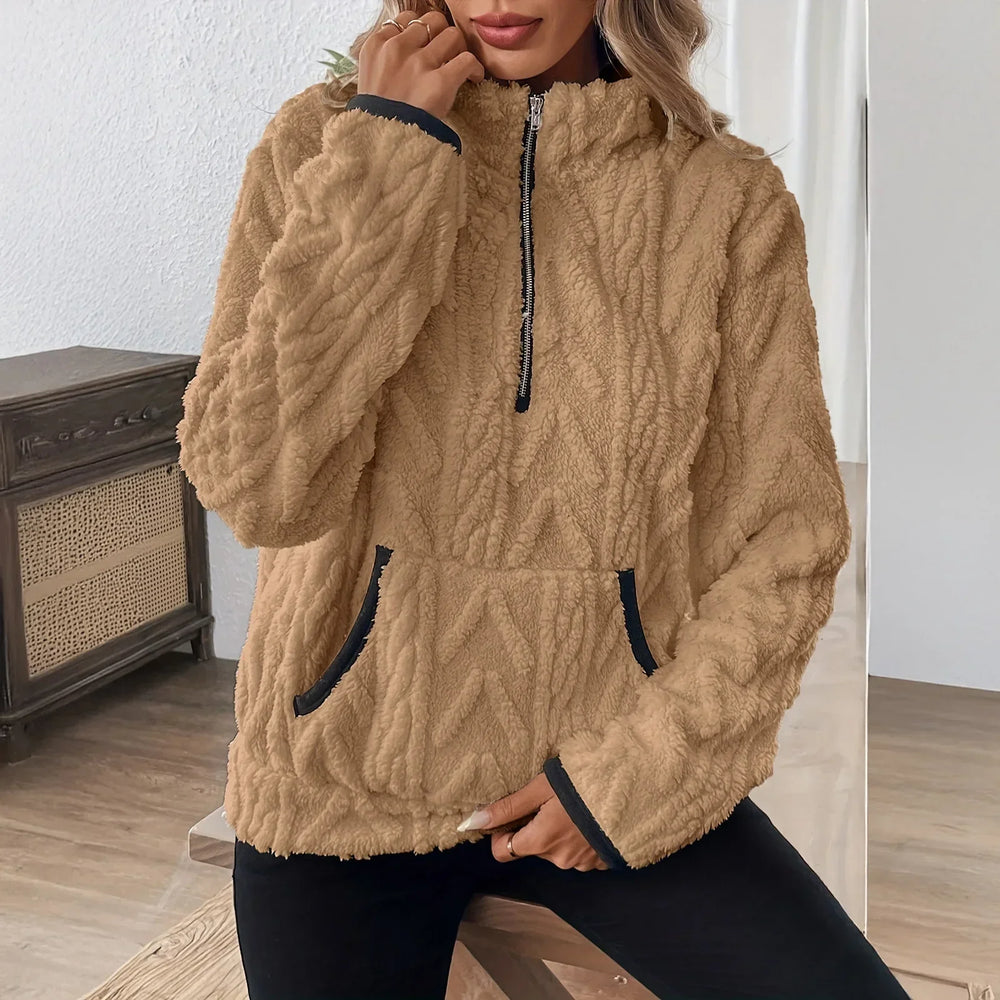 Icone™ LoungeSweatshirt: Ultiem Stijlvol Comfort 2-In-1 Lounge Sweatshirt En Ketting Set