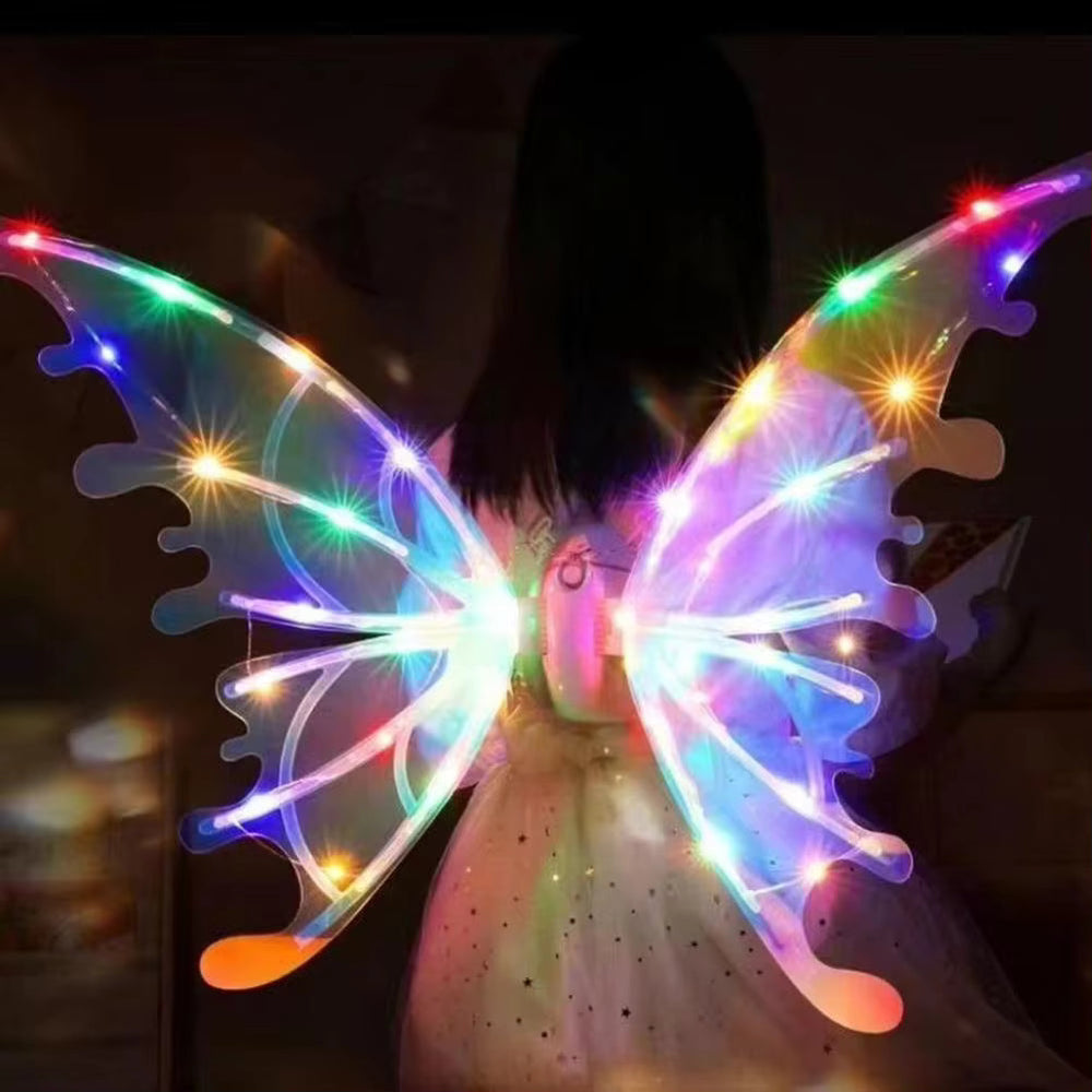 Kletshuts™ FairyWings: Elektrische Magische Vlinderfeeënvleugels Voor Kinderen