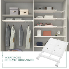 Globetrek° ExpandableShelf: Verstelbaar Opbergruimte Plank