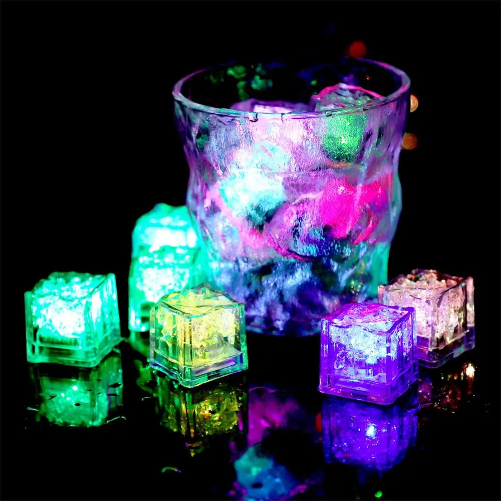 Ledsen™ CubeLights: Waterdicht Veelkleurig Knipperend Gloeiend Kubus Lichten
