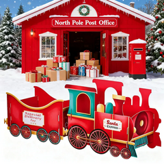 GiftTrain™ - Gepersonaliseerd Magisch Kerstmis Cadeau Trein Versiering