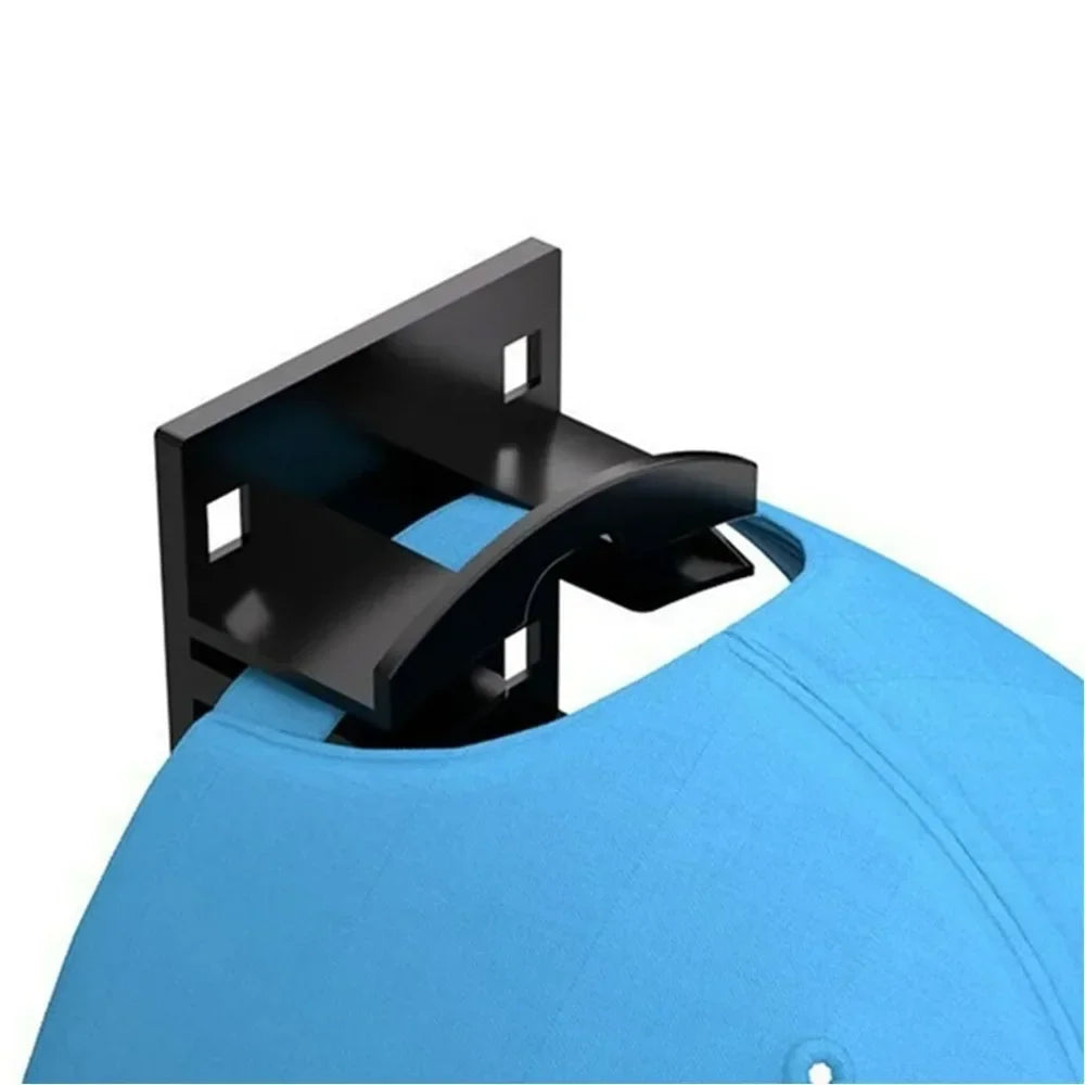 GlideHold® HatOrganizer 1+1 GRATIS: Wand Gemonteerd Hoeden Organizer Rek