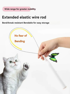 Catfri® DancingButterfly: Interactief Speels Dansend Vlinder Voor Katten