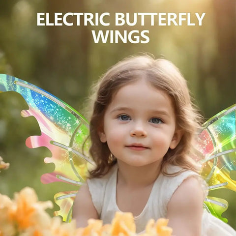 Kletshuts™ FairyWings: Elektrische Magische Vlinderfeeënvleugels Voor Kinderen