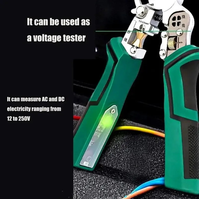 StrippingPliers: 8 In 1 Multifunctionele Draadstripper Gereedschap