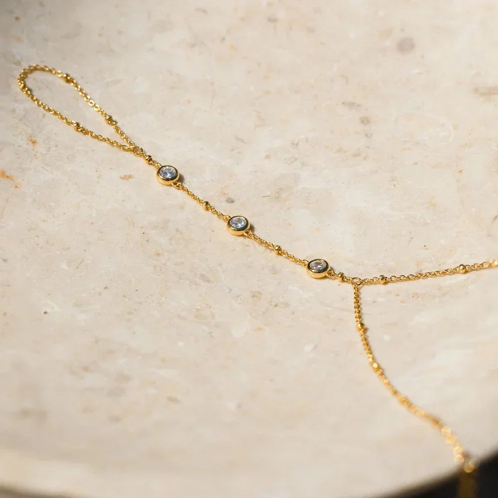 Jewelance™ HandChain 1+1 GRATIS: Elegante Sierlijk Minimalistische Handketting