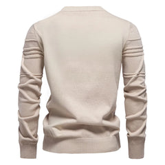 Icone™ StylishSweater: Heren Rondhals Knus Stijlvol Trui