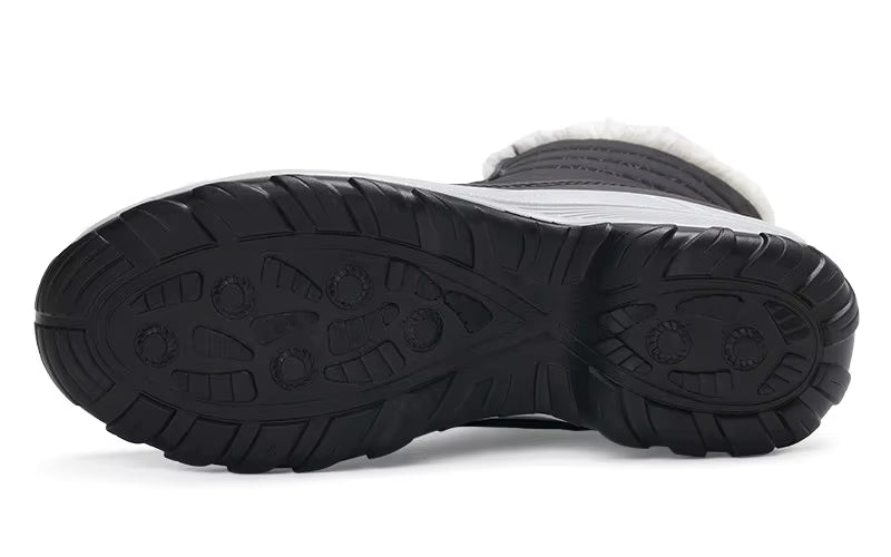 Happy™ ComfyBoots: Dames Chunky Platform Veterschoenen Hoge-Snee Comfy Laarzen