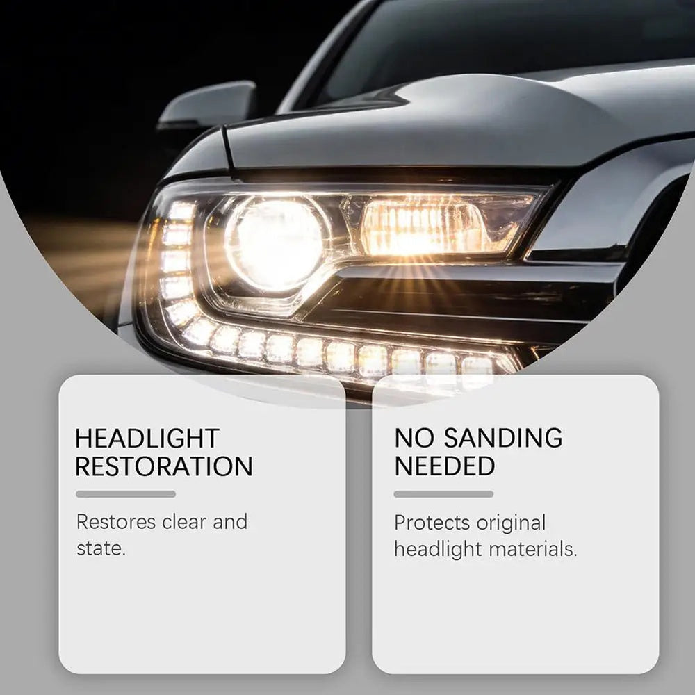 HeadlightShine: Auto Koplamp Reinigings- En Glansherstelset