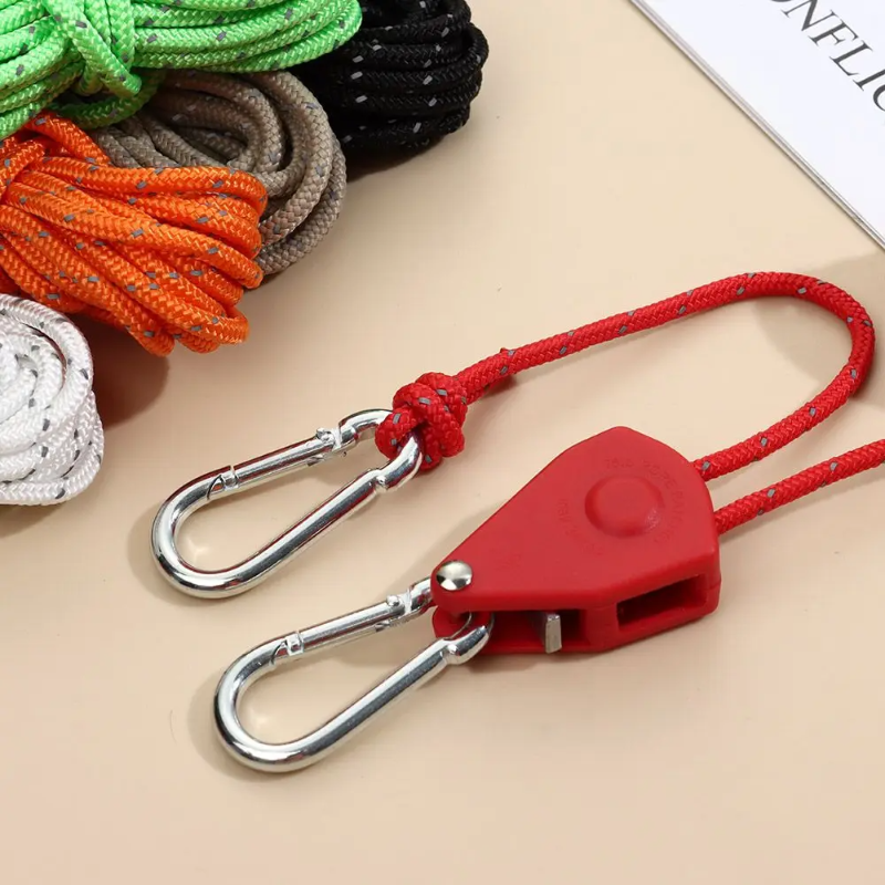 CampingRope - Verstelbaar Katrol Camping Touw