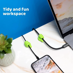 GlideHold® StickyGrips 1+1 GRATIS: Multifunctionele Kabel Management Muur Organisator Sticky Grips