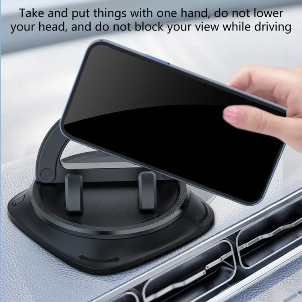 Holder360° MobileHolder: Antislip Dashboard Mobiel Houder Met 360° Rotatie