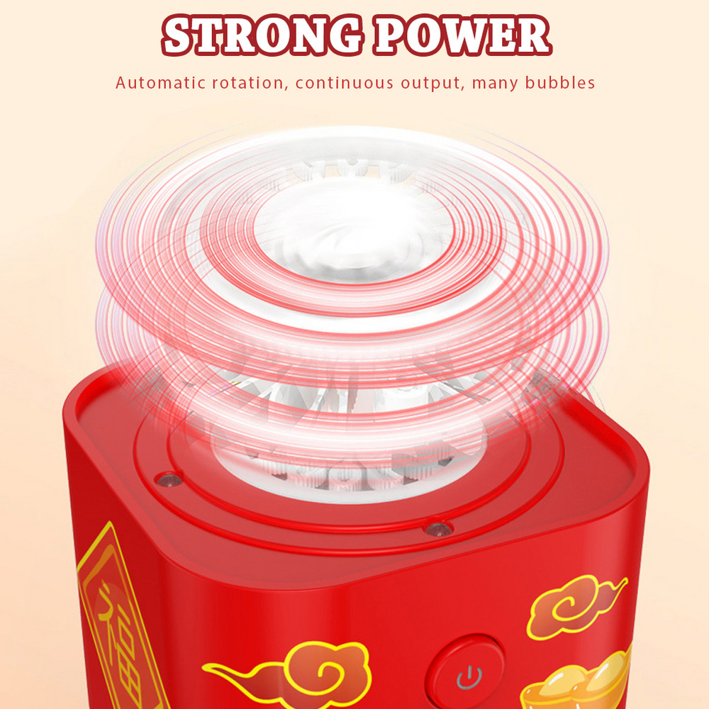Kletshuts™ BubbleFireworks: Sprankelende Magische Vuurwerk Bellenmachine