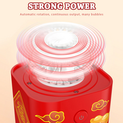Kletshuts™ BubbleFireworks: Sprankelende Magische Vuurwerk Bellenmachine