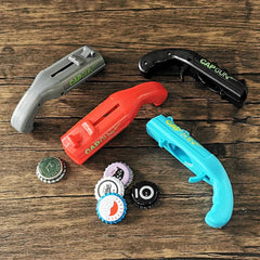Globetrek° LidOpener 1+1 GRATIS: Ultieme Fles Deksel Opener Plezier Kap Lanceerder Pistool