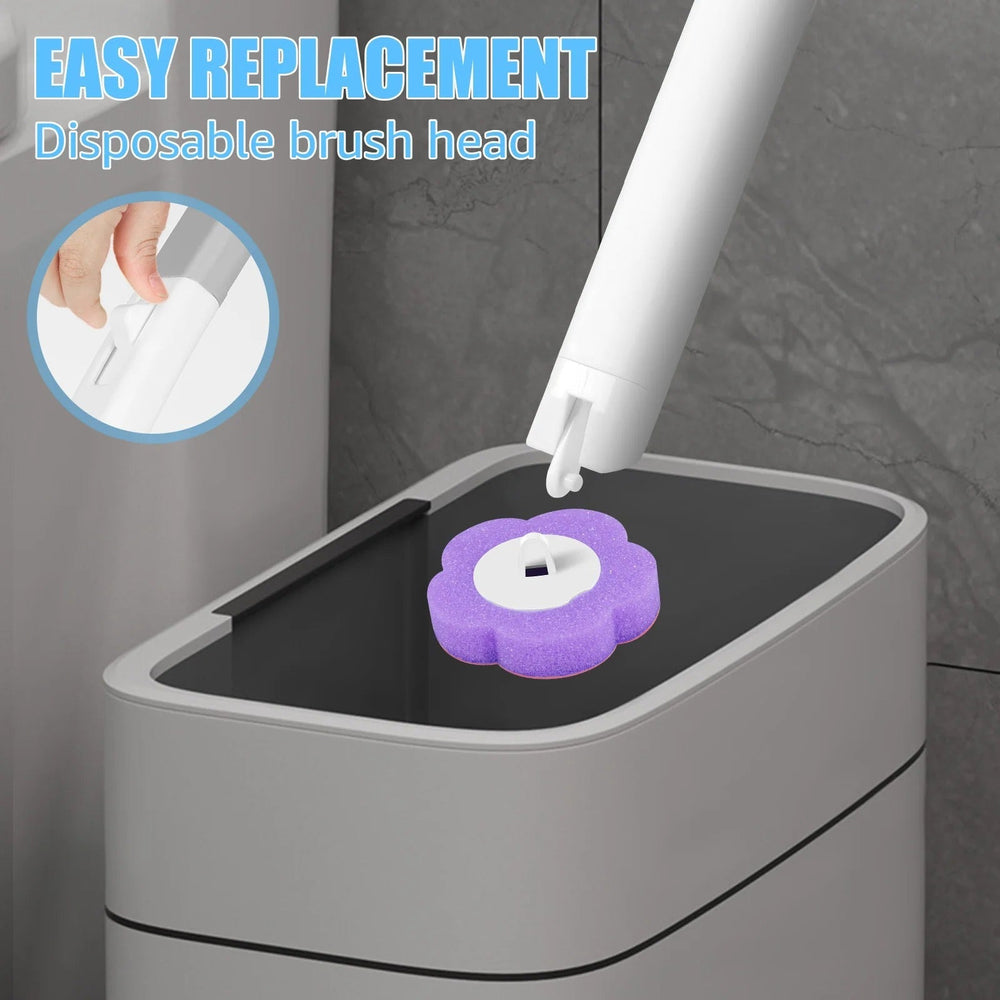 Cleaner Pro° ToiletCleaner: Wegwerp Toiletborstel Kop Reiniger Set