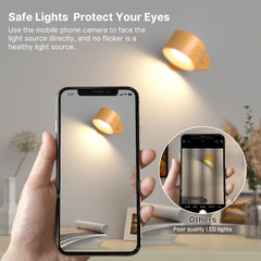 Ledsen™ RotatingLamp 1+1 GRATIS: Roterend Draadloze LED Muur Lamp