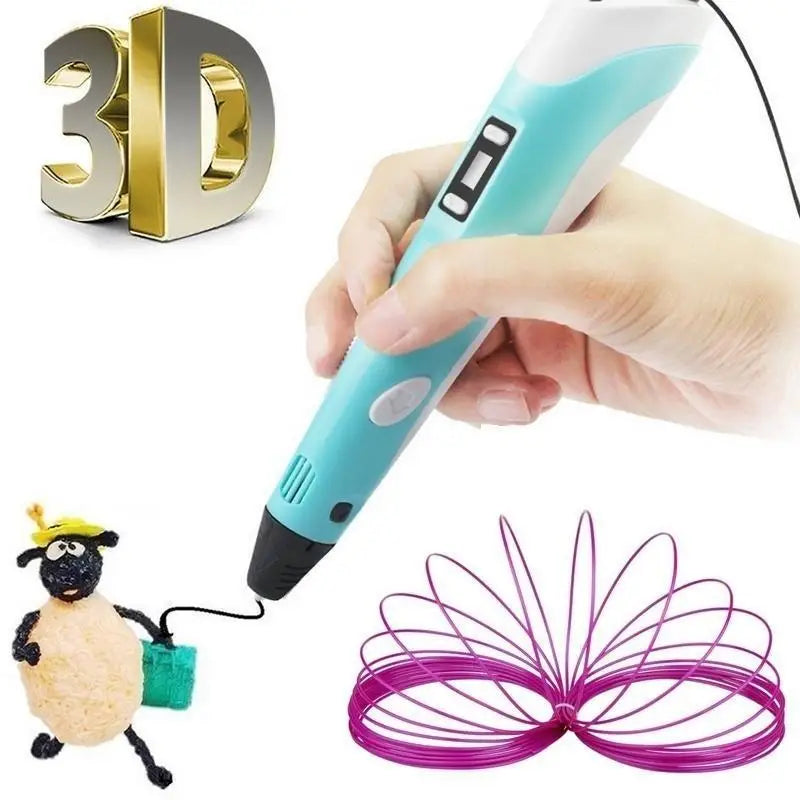 Kletshuts™ DrawingPen: Eenvoudig Te Gebruiken DIY 3D Creatieve Tekening Pen Filament Set