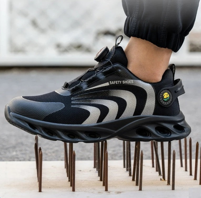 Happy™ SafetyFeet: Comfortabele Schoenen Met Reflecterend Ontwerp En Draaibare Gesp