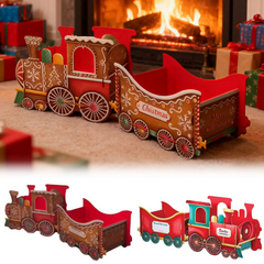 GiftTrain™ - Gepersonaliseerd Magisch Kerstmis Cadeau Trein Versiering