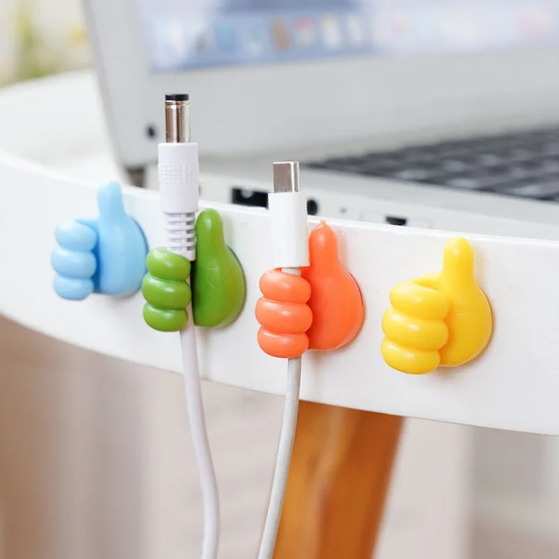 GlideHold® StickyGrips 1+1 GRATIS: Multifunctionele Kabel Management Muur Organisator Sticky Grips