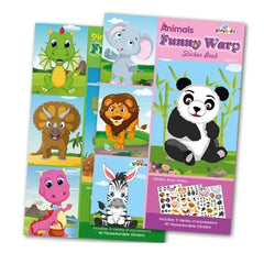 Kletshuts™ StickerBook 1+1 GRATIS: DIY Stickerboek Knutselen Voor Jongens En Meisjes