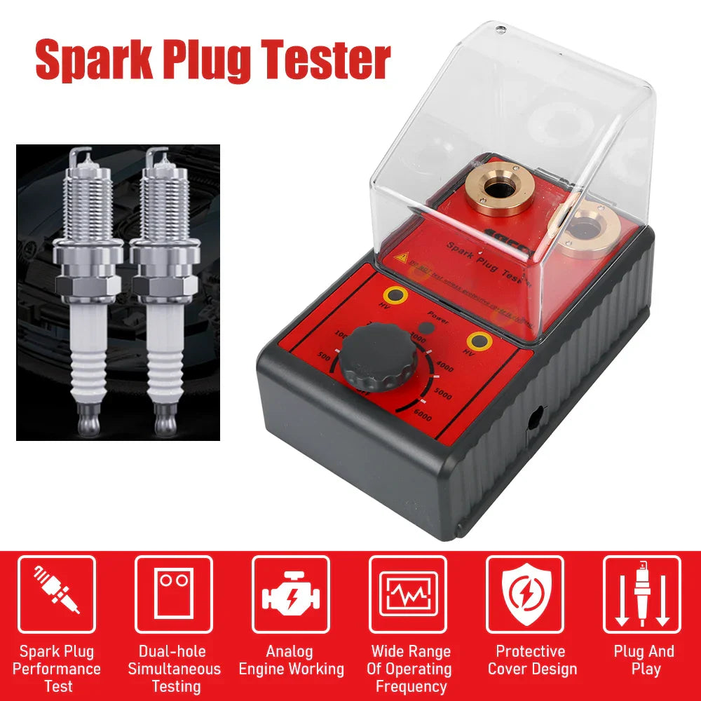 SparkPlug - Dubbele Poort Bougie Tester