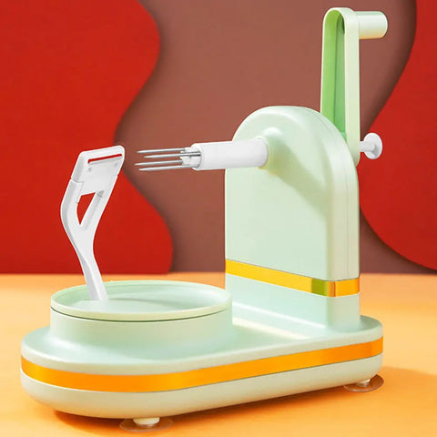 Globetrek° FruitPeeler - Multifunctionele Hand Zwengel Fruitenschiller Snelle Gemakkelijke Schilgereedschap