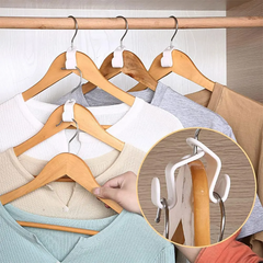 GlideHold® ClosetHooks: Ruimtebesparende Cascaderende Kledinghaken En Hanger Uitrekker