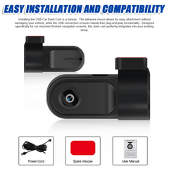 DriveCamera - Eenvoudige Installatie Hoge Definitie Betrouwbare Drive Camera Auto Opname