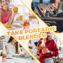 Globetrek° PortableBlender: Oplaadbaar Mini Elektrisch Smoothie En Sap Maker Draagbare Blender