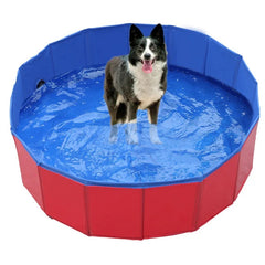 DogFri™ PawPool: Hond Bad En Plons Plezier Opvouwbaar Huisdier Zwemmen Zwembad