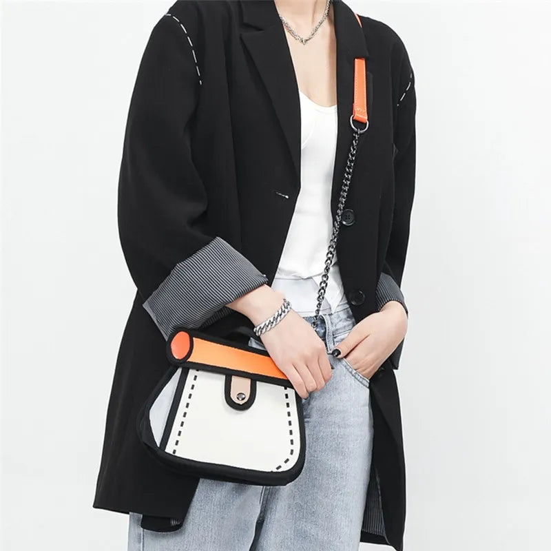 Icone™ CartoonBag - Waterdichte 2D Cartoon Tas