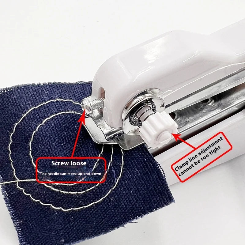 Globetrek° SewingMachine: Handheld Compact Draagbare Mini Naaimachine