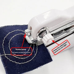 Globetrek° SewingMachine: Handheld Compact Draagbare Mini Naaimachine
