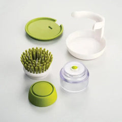 Globetrek° DishwashingBrush 1+1 GRATIS: Gebruiksvriendelijke Zeepdispenser Keuken Schrobben Afwassen Borstel
