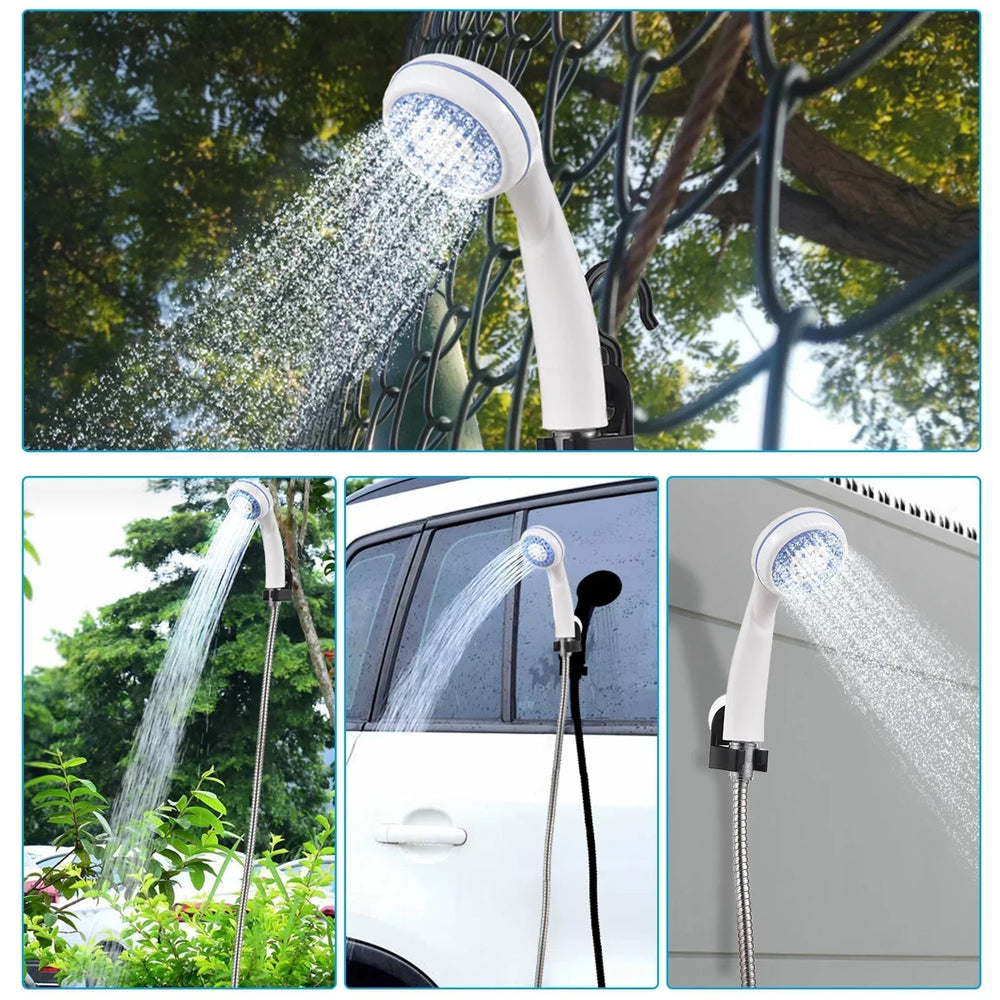 Globetrek° PortableShower: Oplaadbare Draagbare Pomp Handdouche