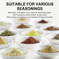 Globetrek® SpiceGrinder: Stijlvolle En Eenvoudige Verse Specerijenmolen