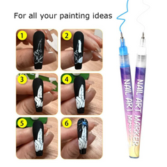 NailStyler™: Precisie Nagel Kunst Liner Gereedschap Kit Nagel Styler