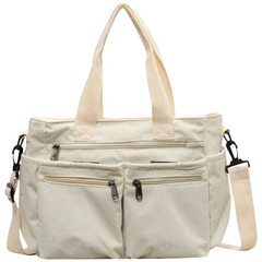 Icone™ CorduroyBag: Grote Capaciteit Unisex Vintage Stijl Corduroy Tas