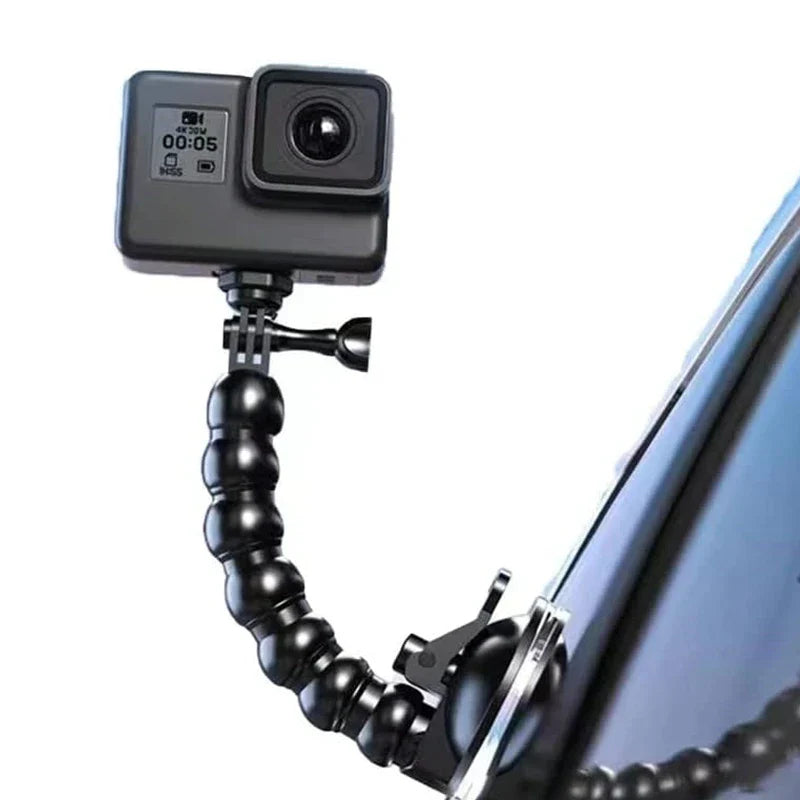 GlideHold® FlexibleHolder 1+1 GRATIS: Universele Zuigbasis Zwanenhals Flexibele Telefoonhouder