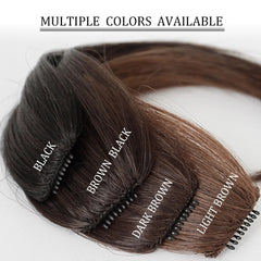 Rose® HairBangs 1+1 GRATIS: Gedeeltelijke Haar Voorkant Pony Haarstukje Klem
